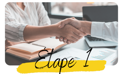Étape 1 prestation seo